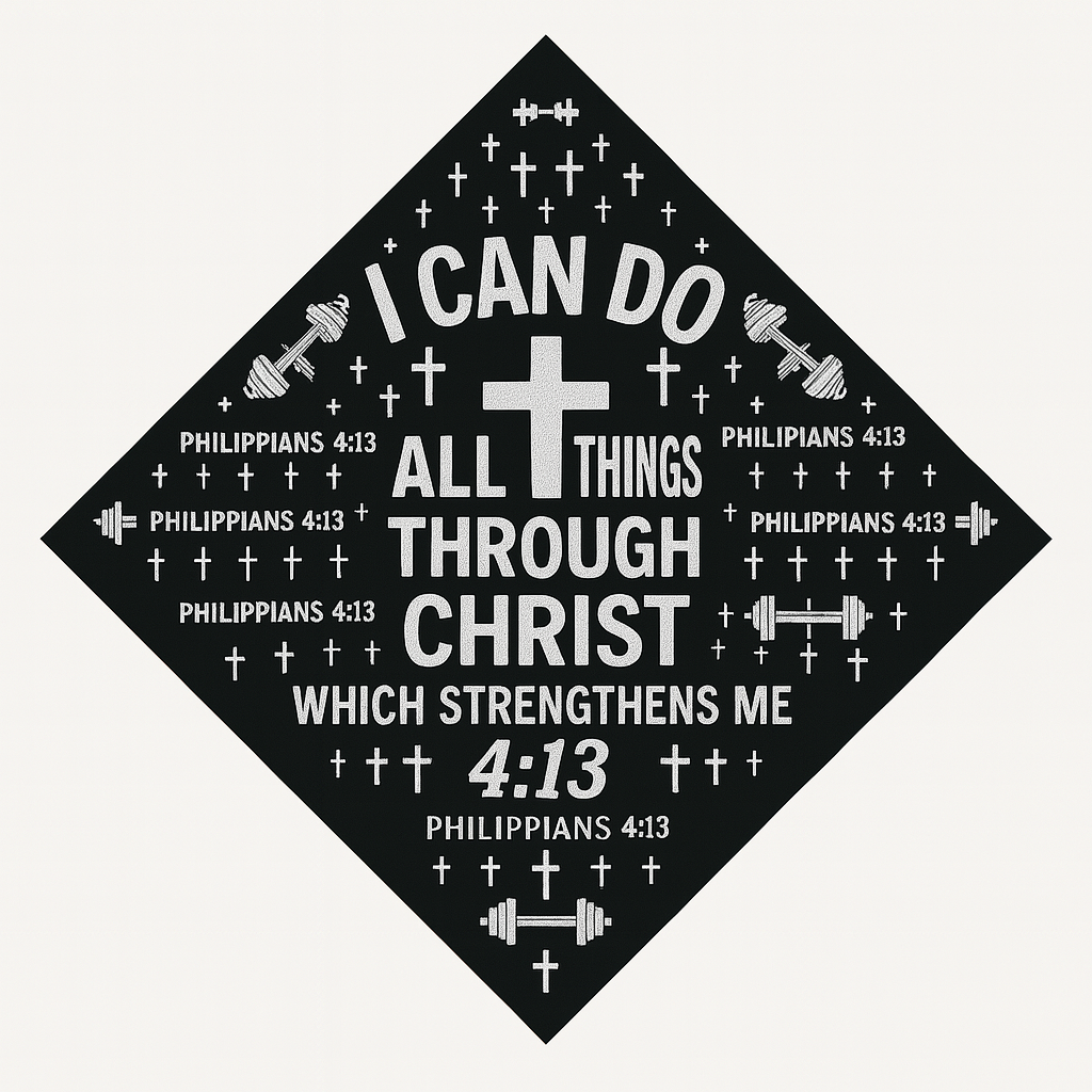 Philippians 4:13 Power Bandana