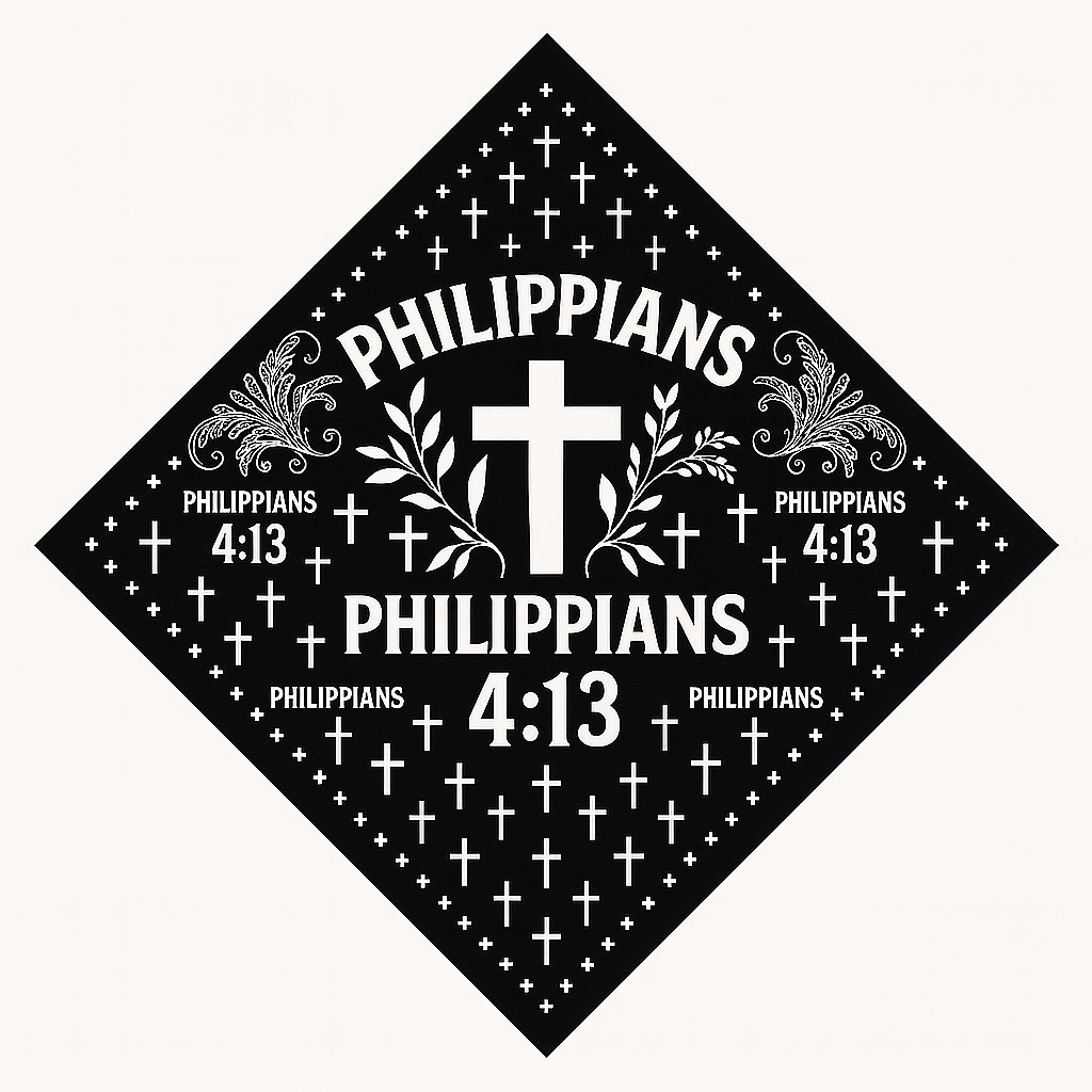 Philippians 4:13 Bold III Bandana
