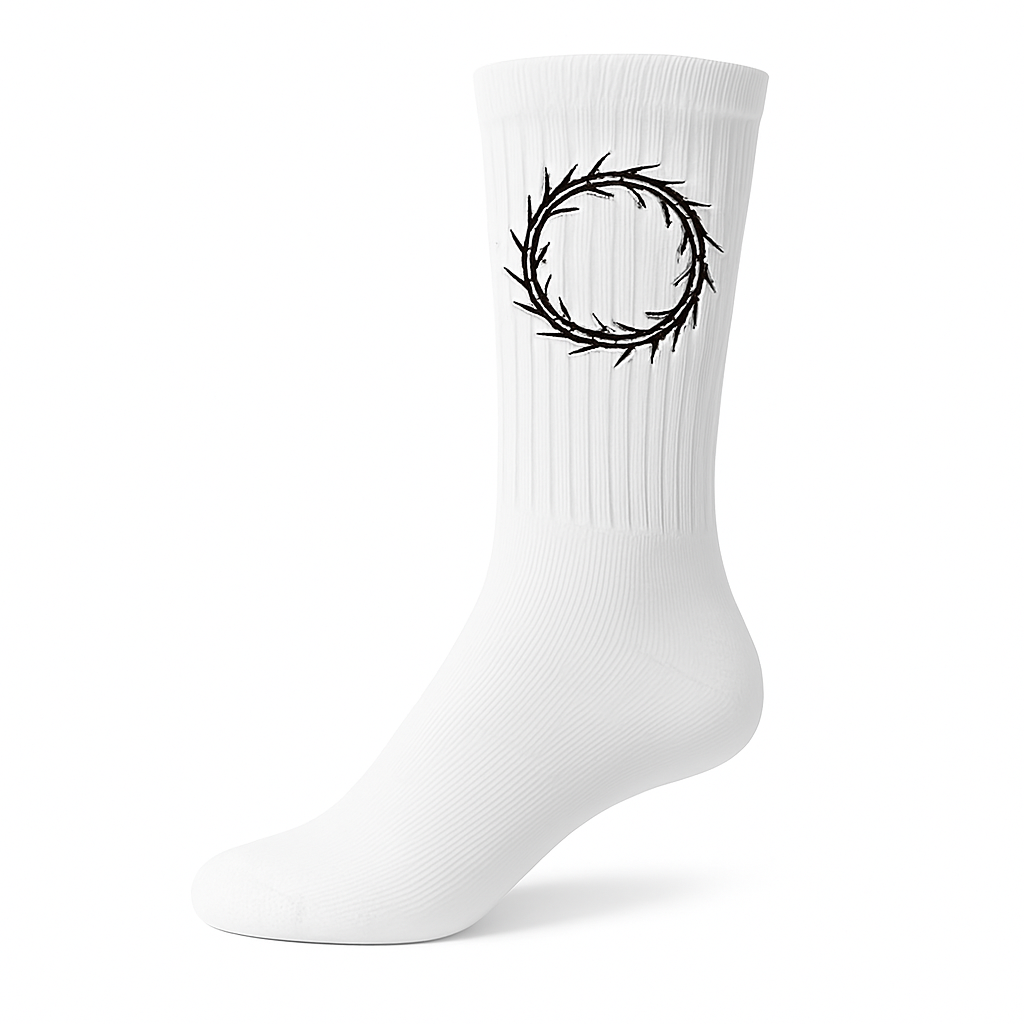 Crown of Thorns Crew Socks